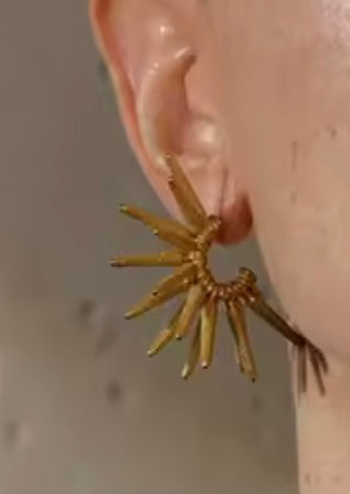 Maxi punk earrings
