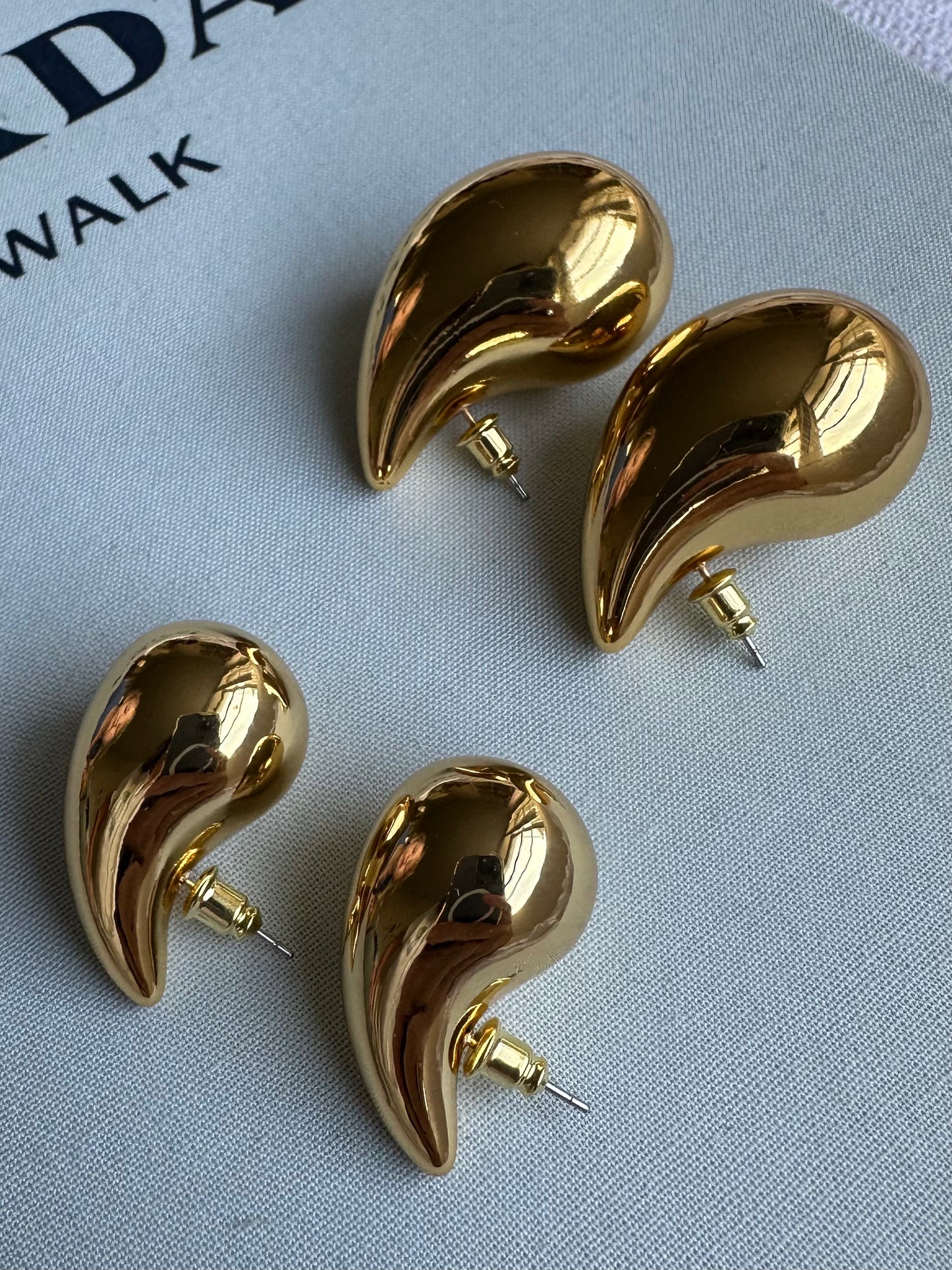 Drop Gold Earring