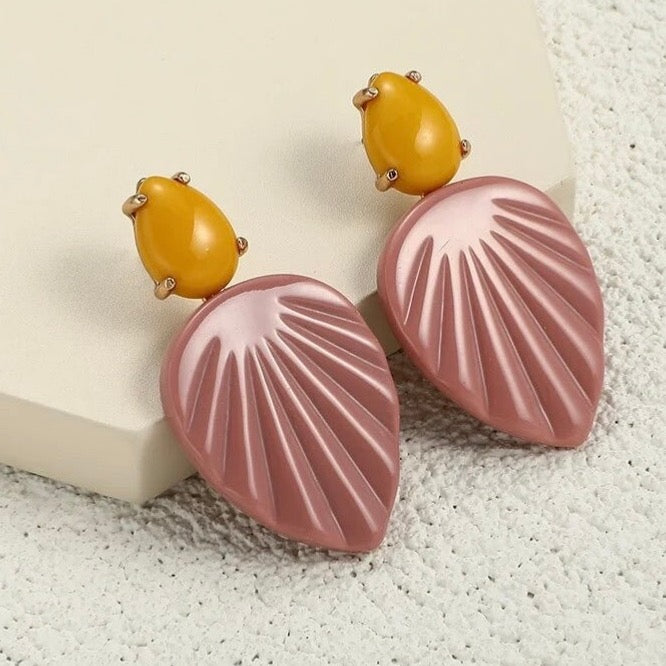 Paipai Pink Cocktail Earrings