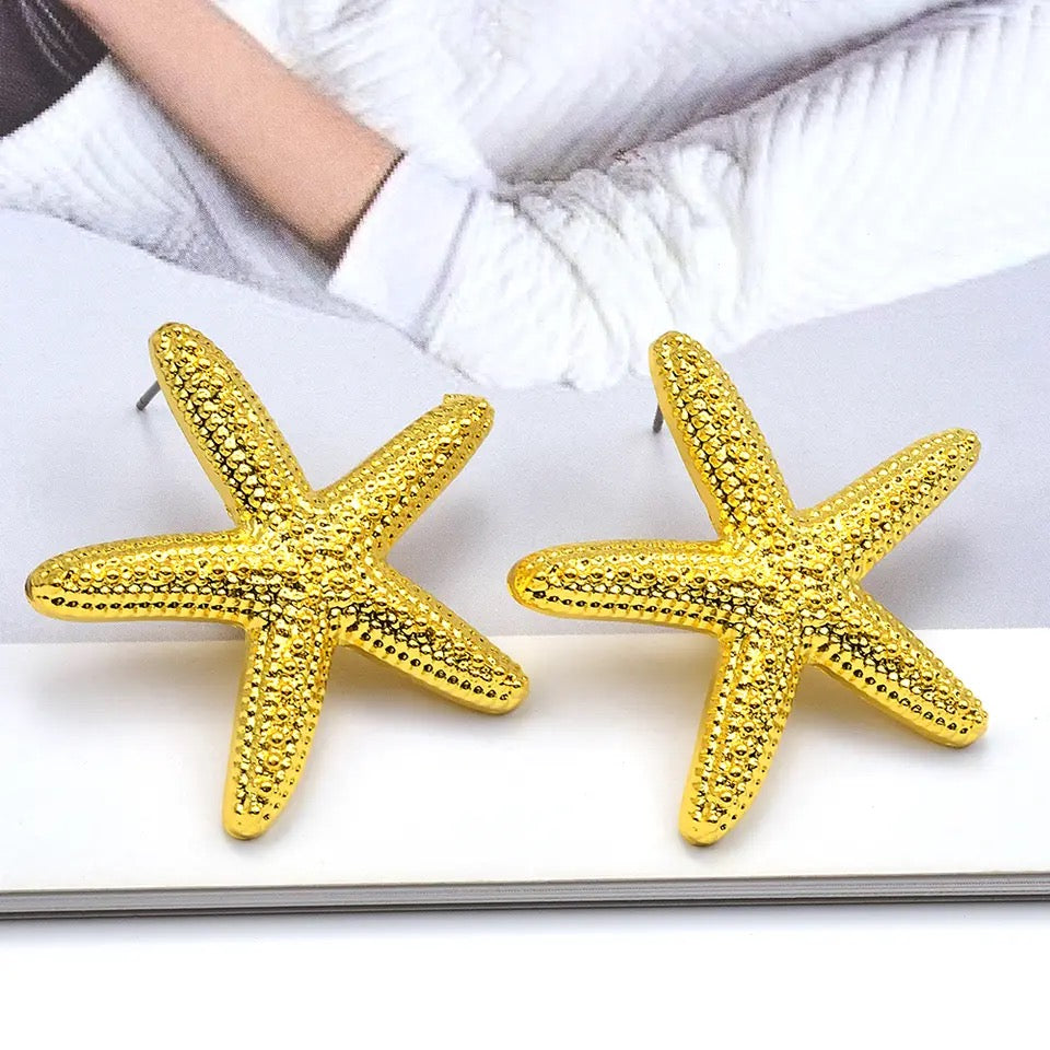 Estrella de mar Cocktail Earrings