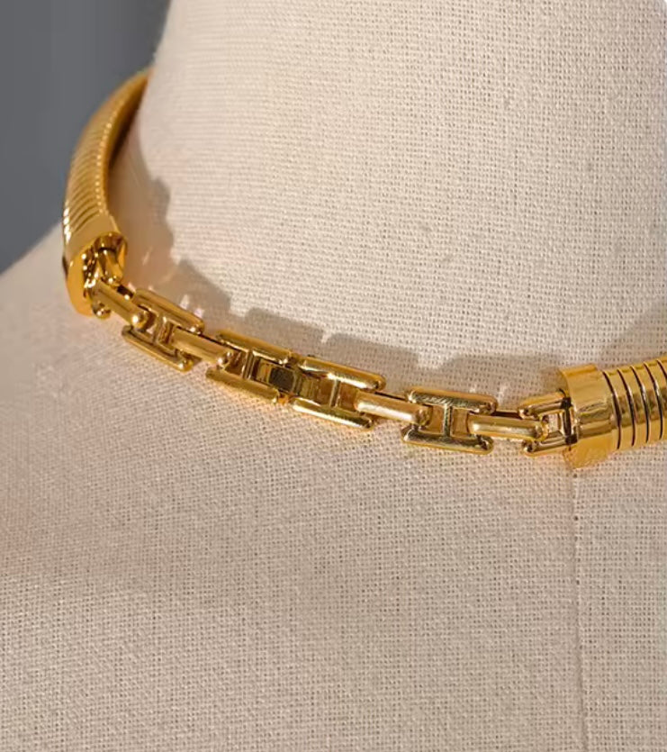 Choker Pau Gold