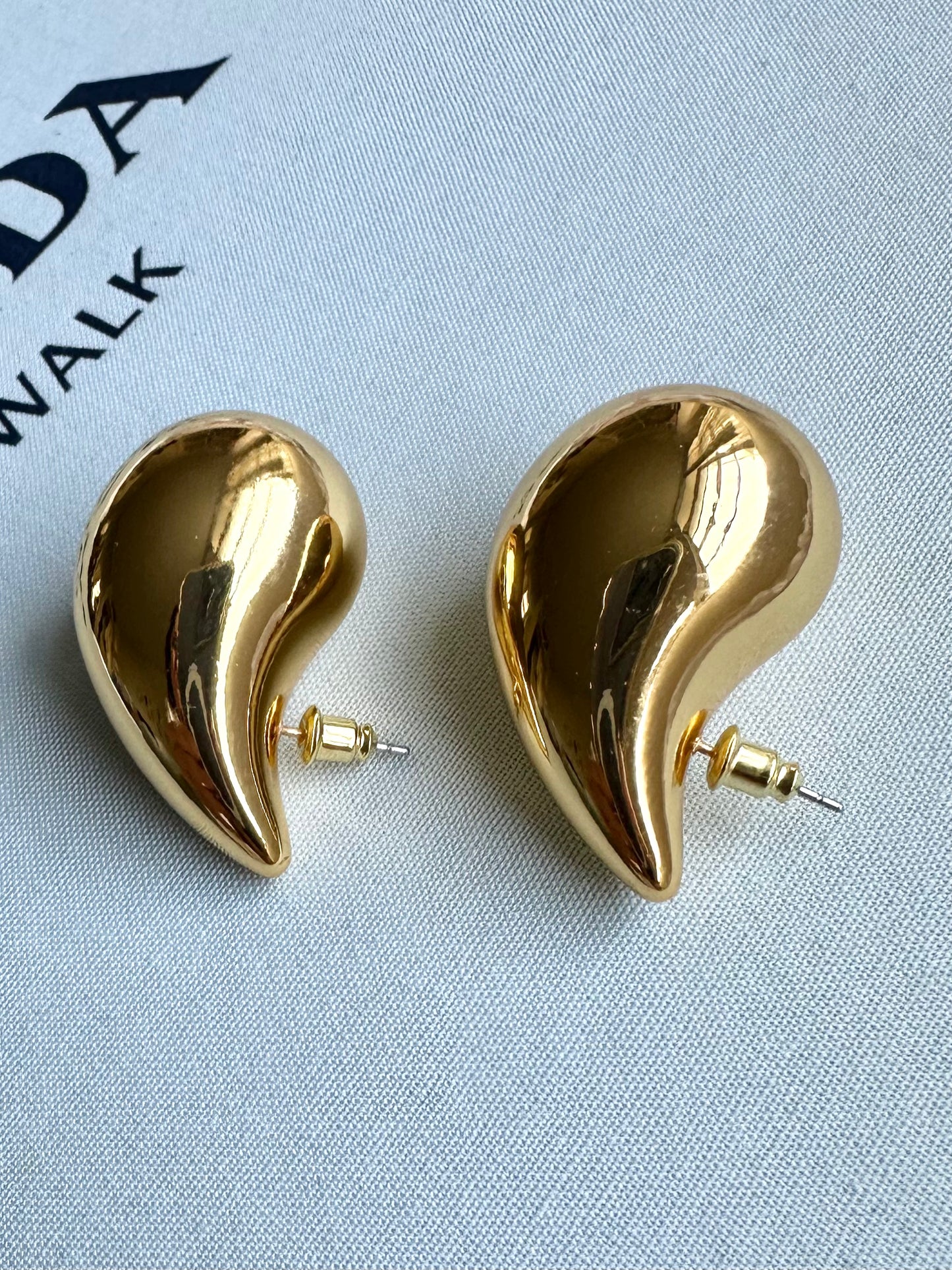 Drop Gold Earring