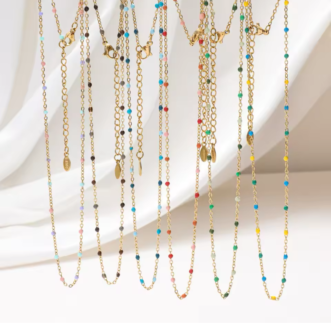 Pink Dots Necklace