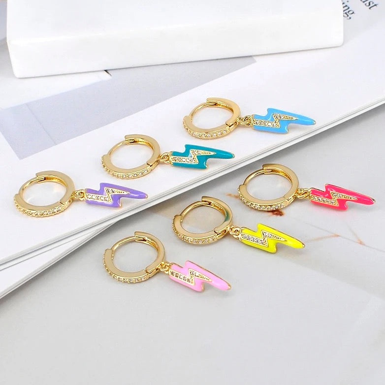 Rayo mini hoop purple