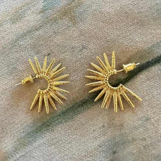 Punki Earrings gold