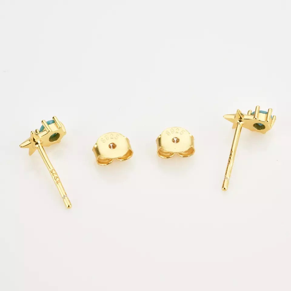 Star Mini Stud Turquoise