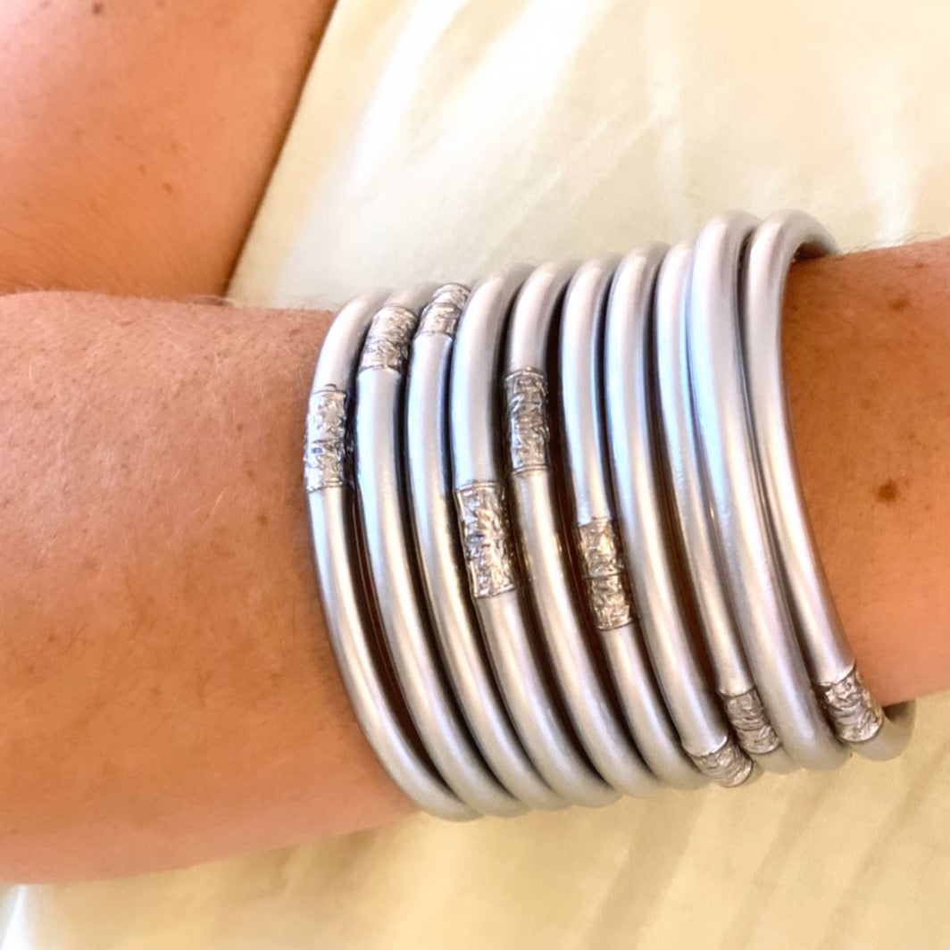 Bangle Bracelet Silver