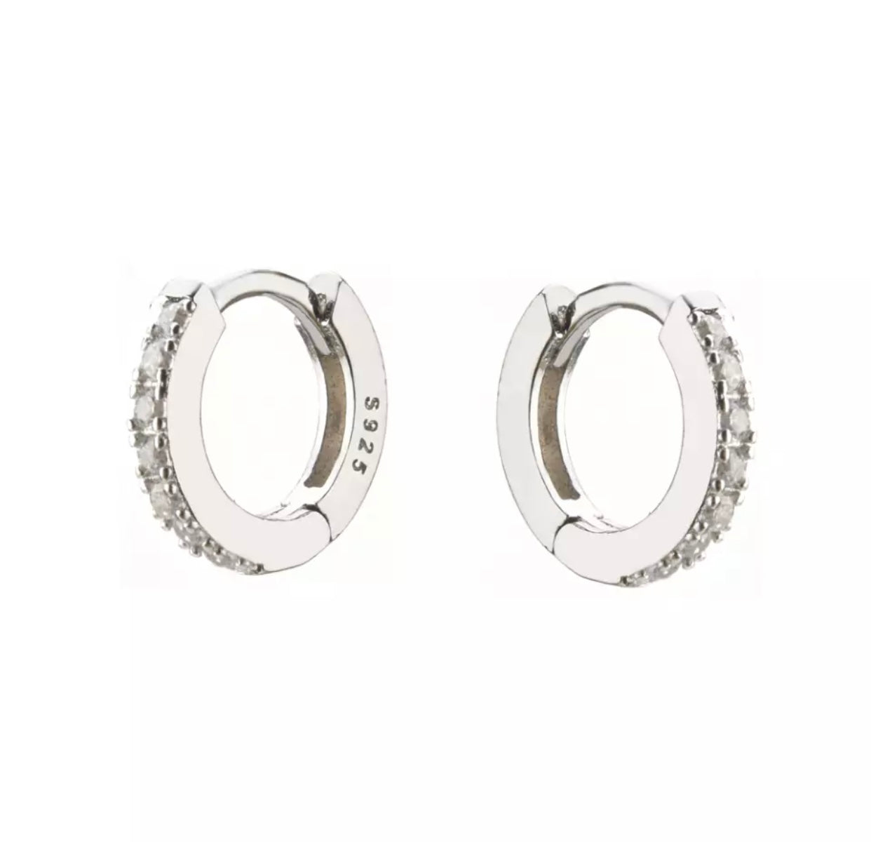 Mini hoop Silver