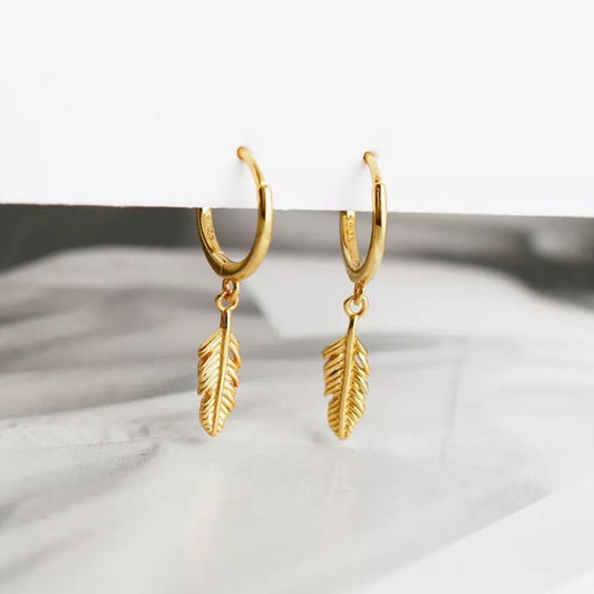 Feather mini hoop