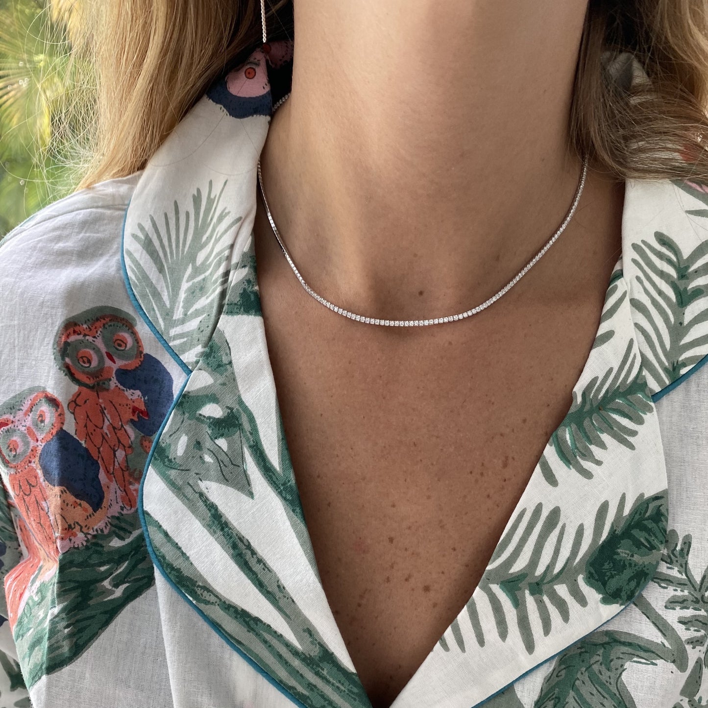 Lucali Necklace Silver