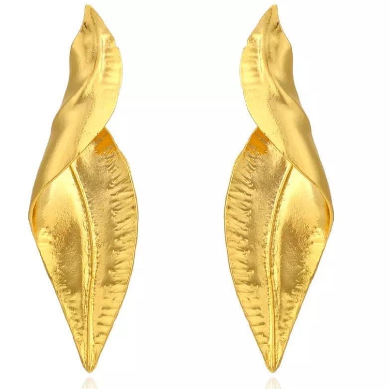 Leaf Cocktail Earring
