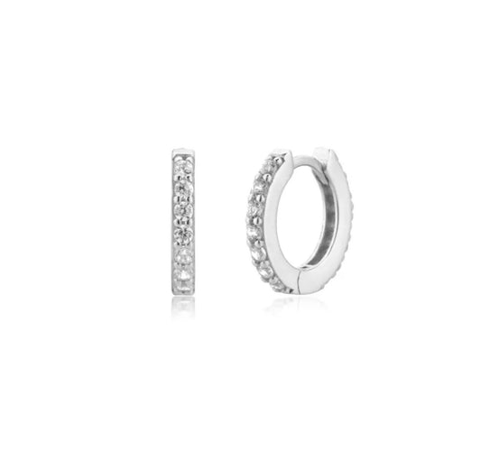 Mini hoop Silver