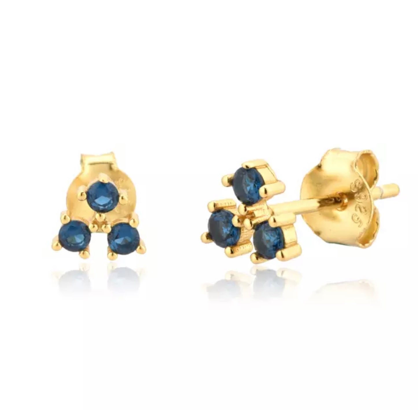Dots Stud Navy
