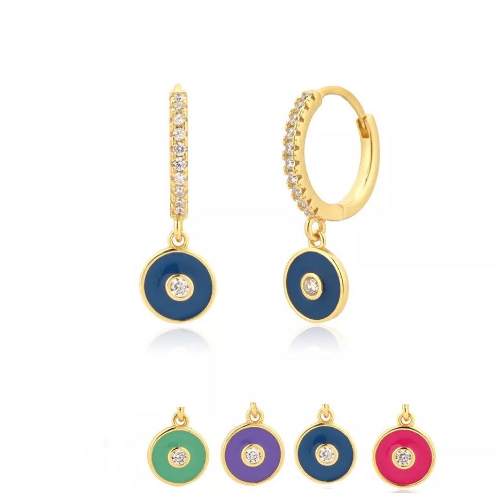 Sandbar Mini Hoop Navy