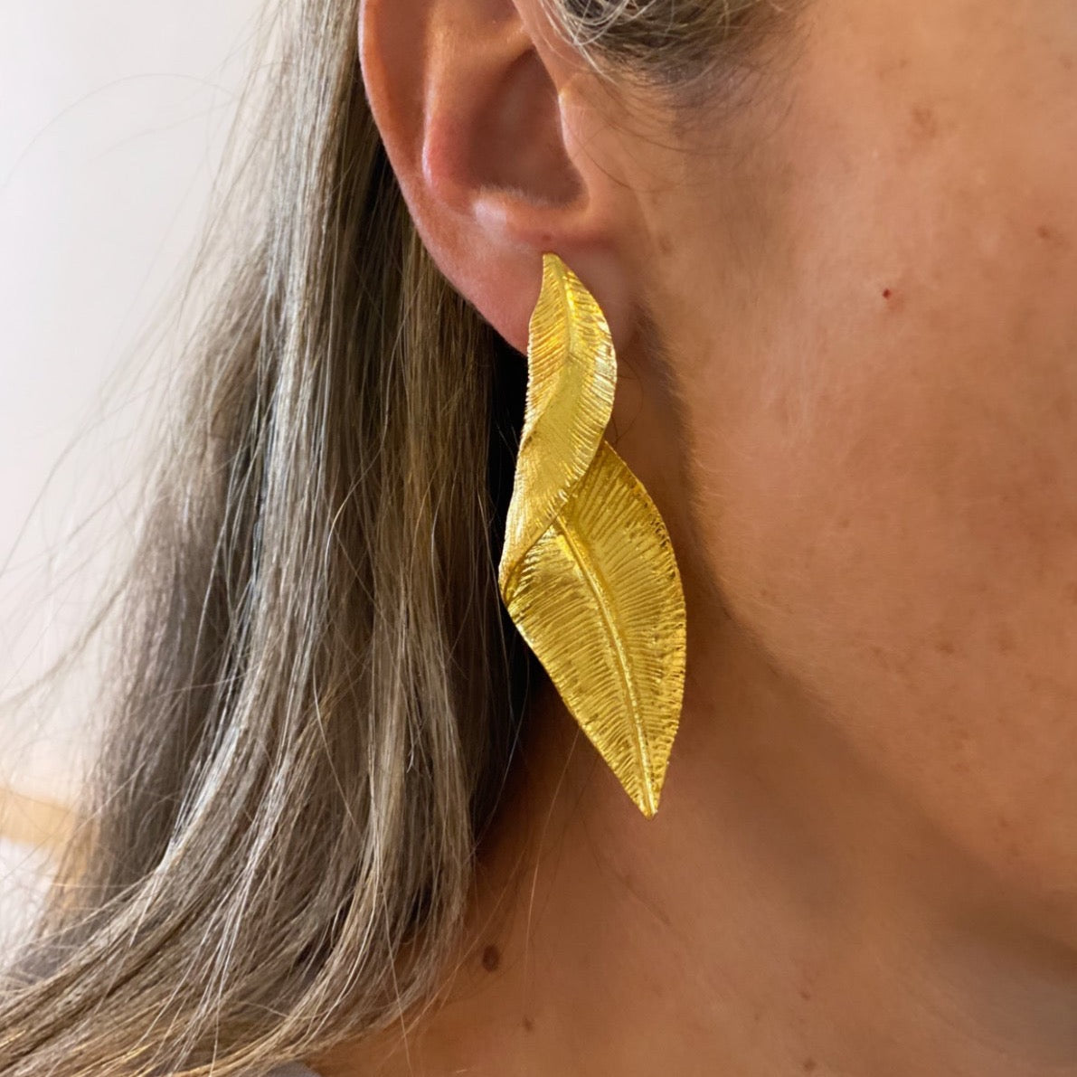 Leaf Cocktail Earring
