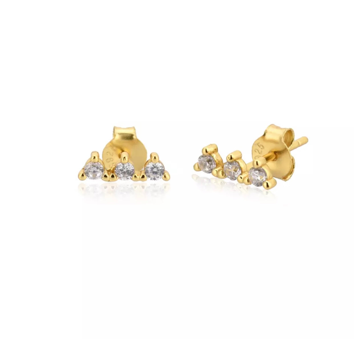 Trio Stud Clear