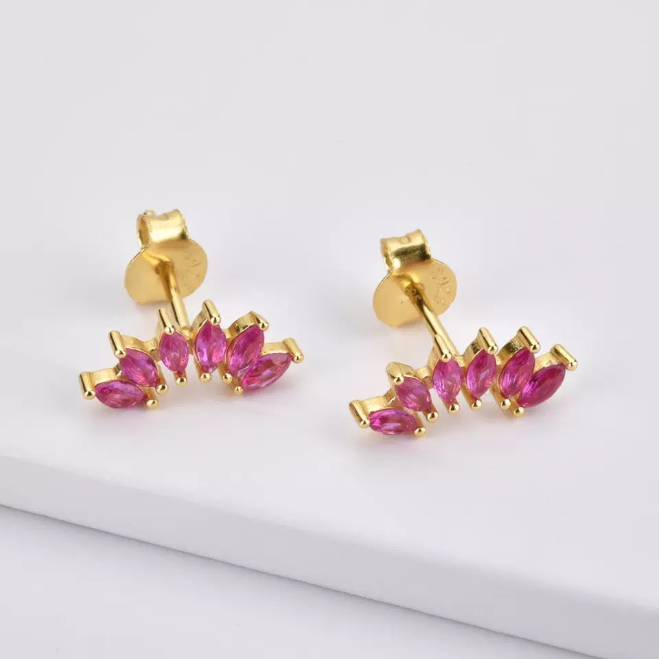 Sixstones Stud Fushia