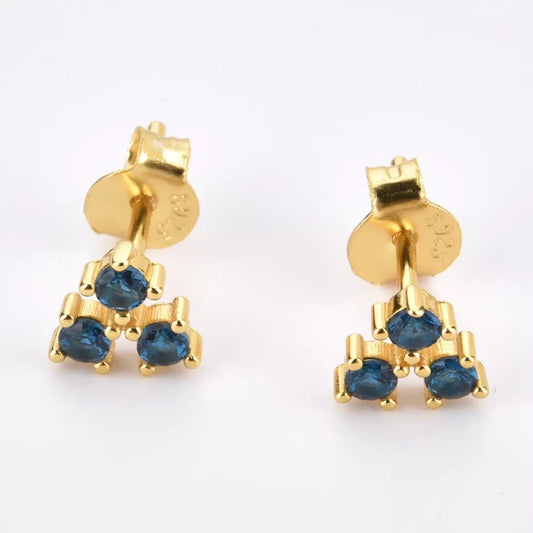 Dots Stud Navy