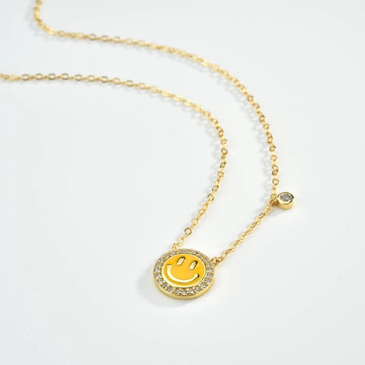 Smile Necklace Gold