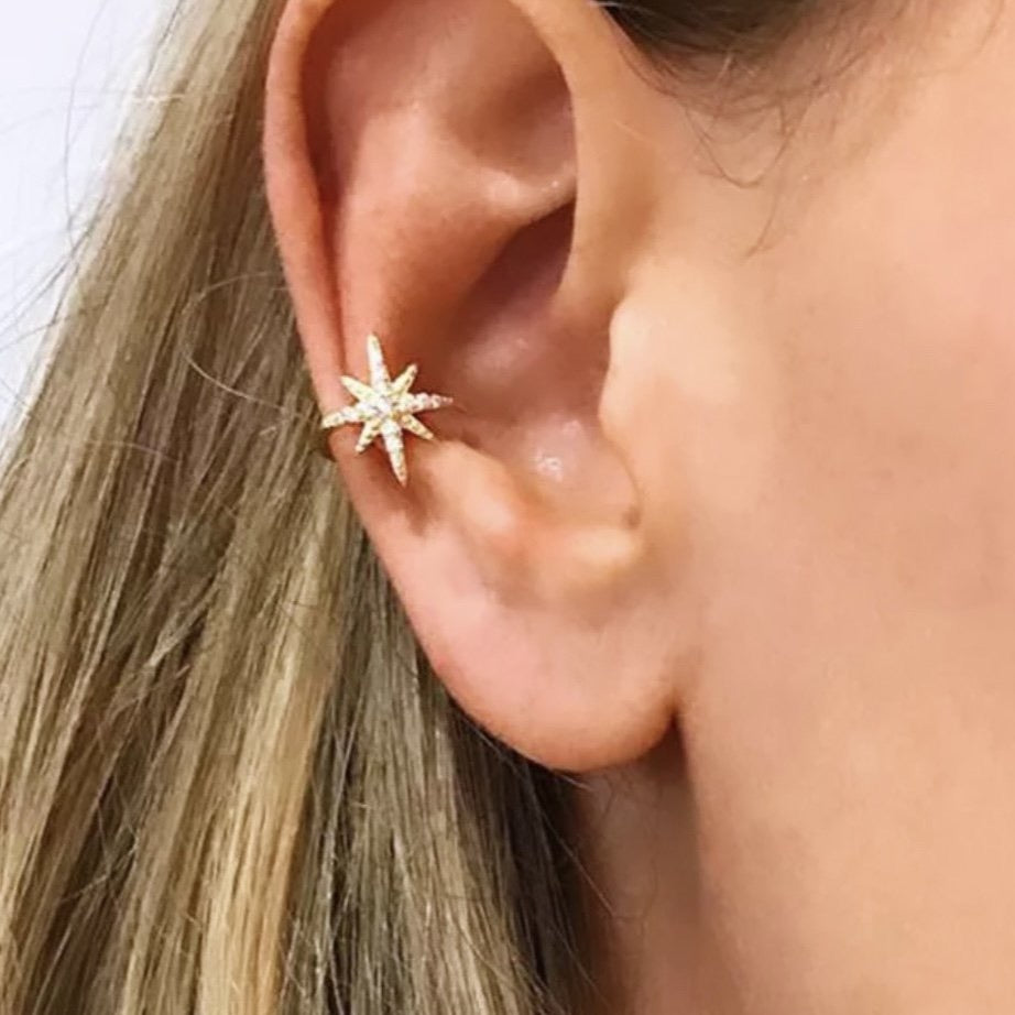 Star Earcuff Gold