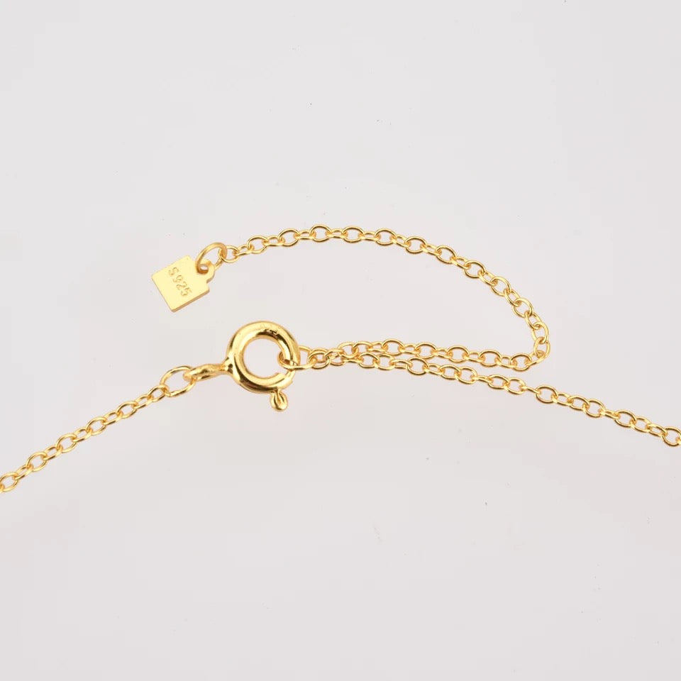 Black sea Necklace Gold