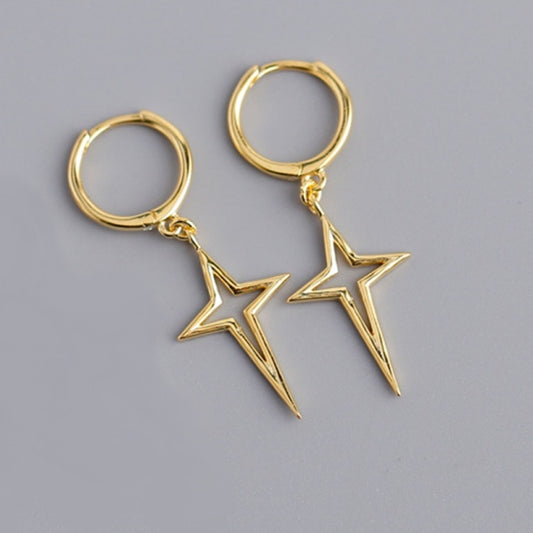 Crosstar Hoop earring