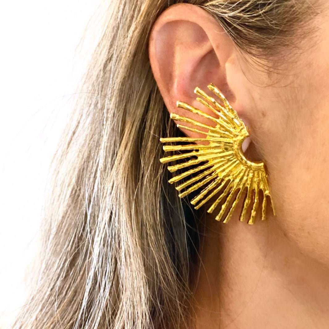 Peacock Cocktail Earring