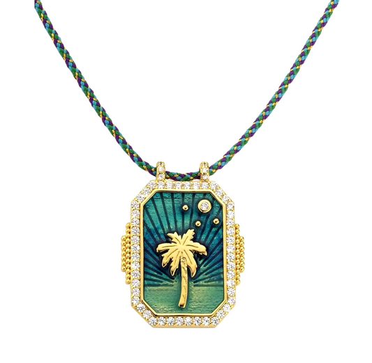 Palm Tree Necklace