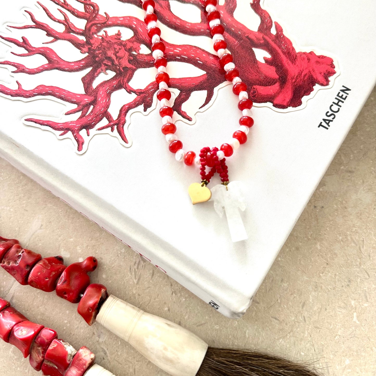 Candycane Palm Tree Necklace