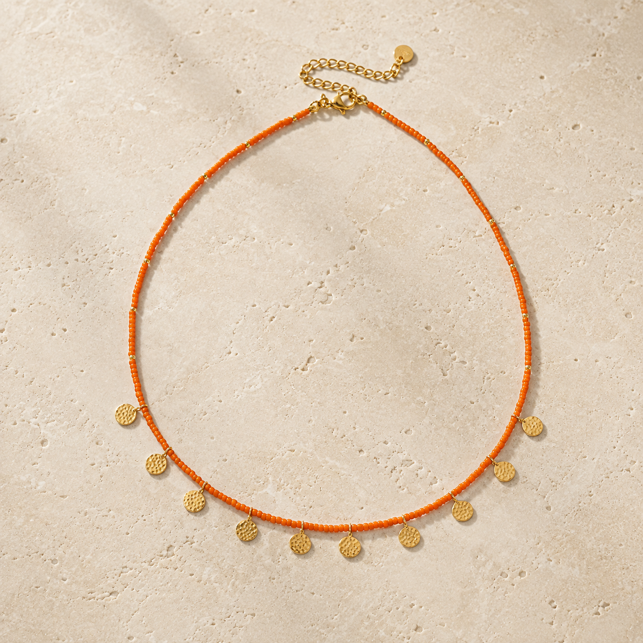 Apple Necklace Orange