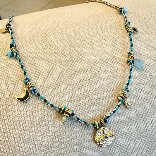 Txipis Blue Necklace