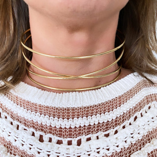 Garza Choker Gold