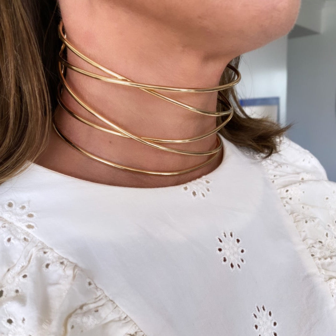 More is more Choker Gold